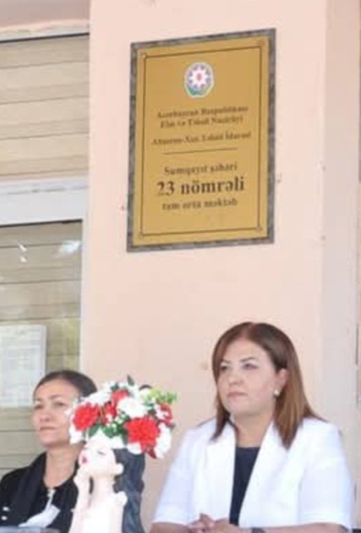 Reyhan Yunisova   – Təhsil Sahəsində Uğurlar və Güclü idarə etmə  --- 