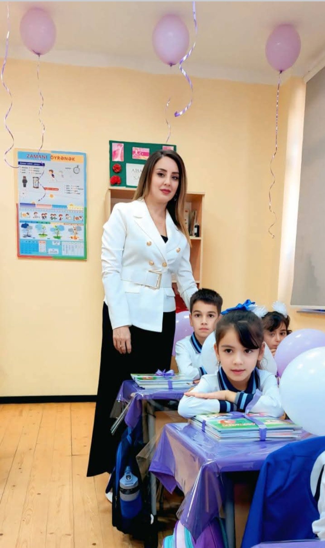 Leyla Məmmədova - Nümunəvi məktəb direktoru