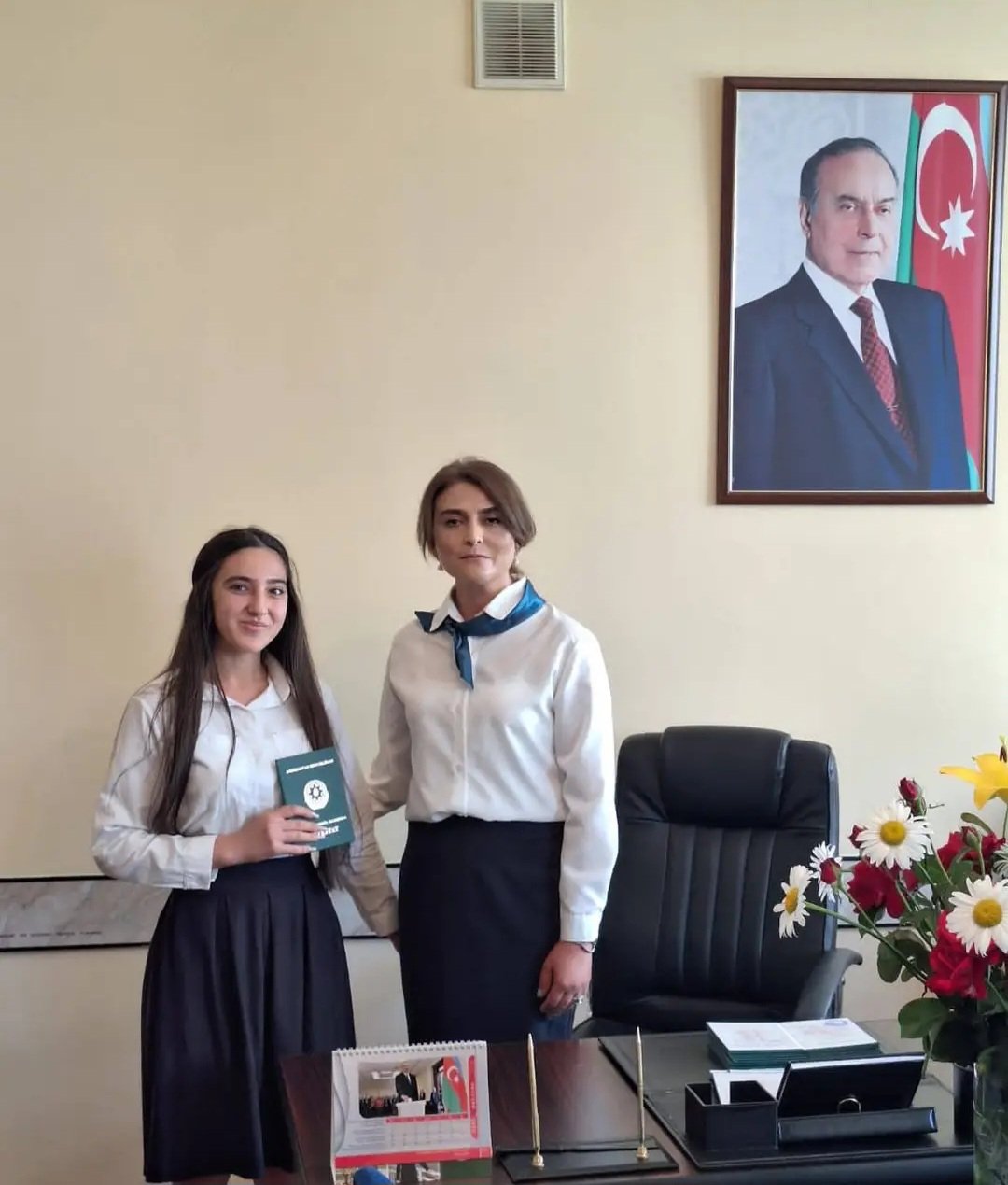 Tərtər  rayon  R.Səfərov adına Sarıcalı kənd tam orta ümumtehsil məktəbin direktoru Mehdiyeva Vəsilə – Peşəkarlıq və idarəçilik bacarığı