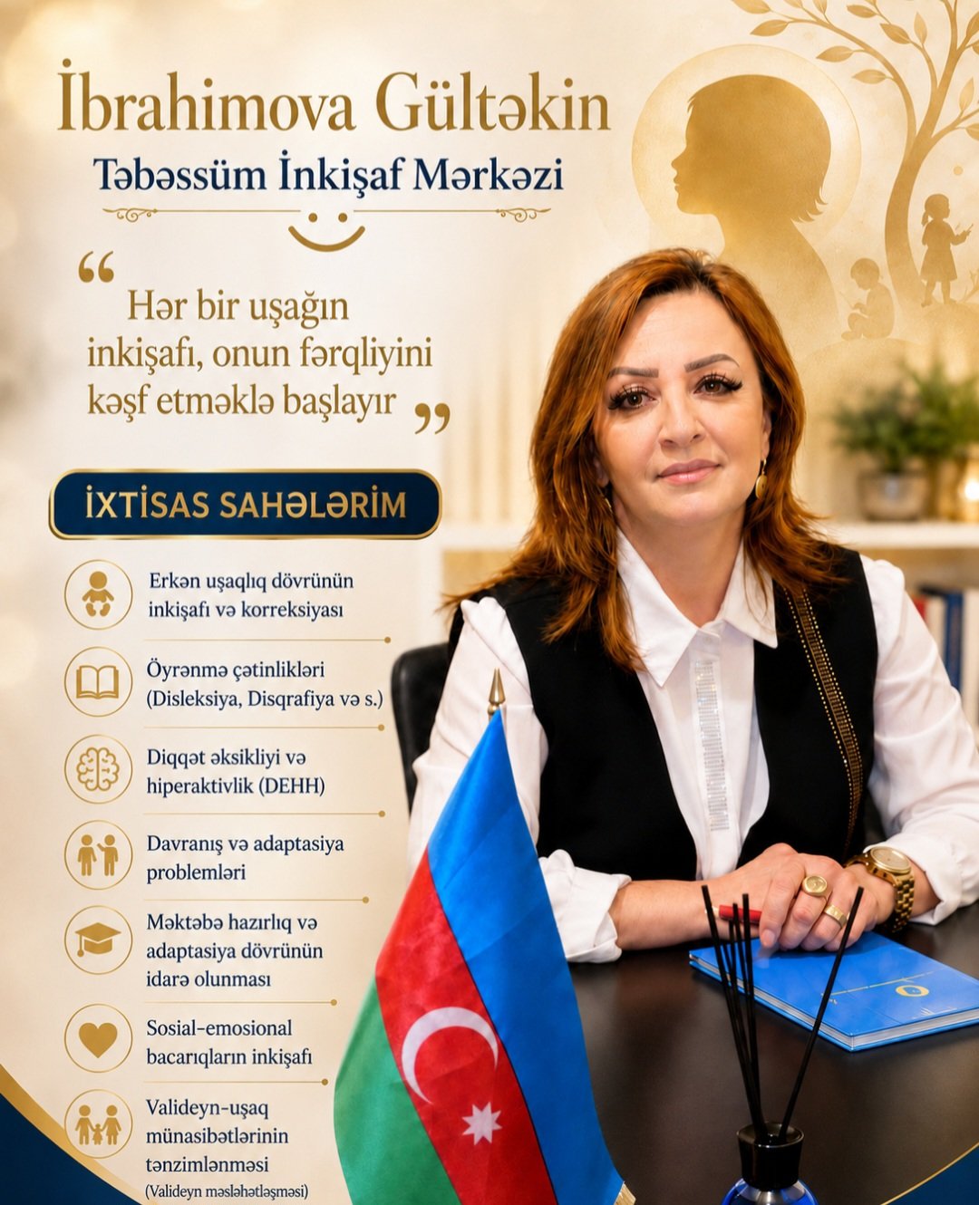 Təbəssüm İnkişaf Mərkəzi – Hər Bir Uşağın Gələcəyinə Sevgi, Elm və Peşəkarlıqla Açılan Qapı