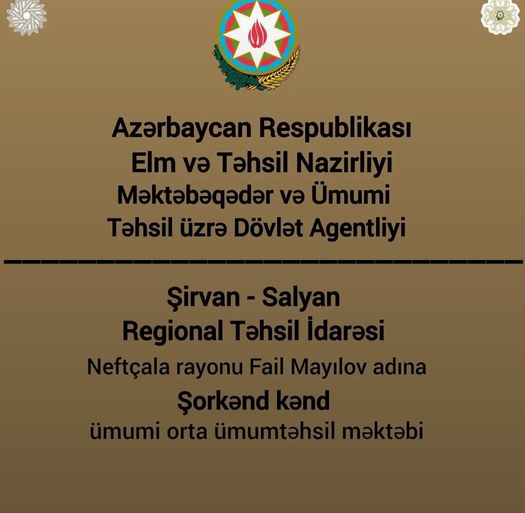 Təhsilə sədaqətin və məktəb rəhbərliyinin nümunəsi — Fərqanə Ağalarova
