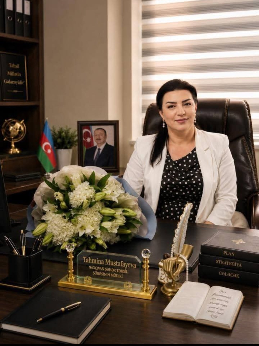 TƏHSİLƏ HƏSR OLUNMUŞ FƏALİYYƏT VƏ MÜASİR TƏHSİLİN İNKİŞAFINA DƏYƏRLİ TÖHFƏ — TƏHMİNƏ MUSTAFAYEVA