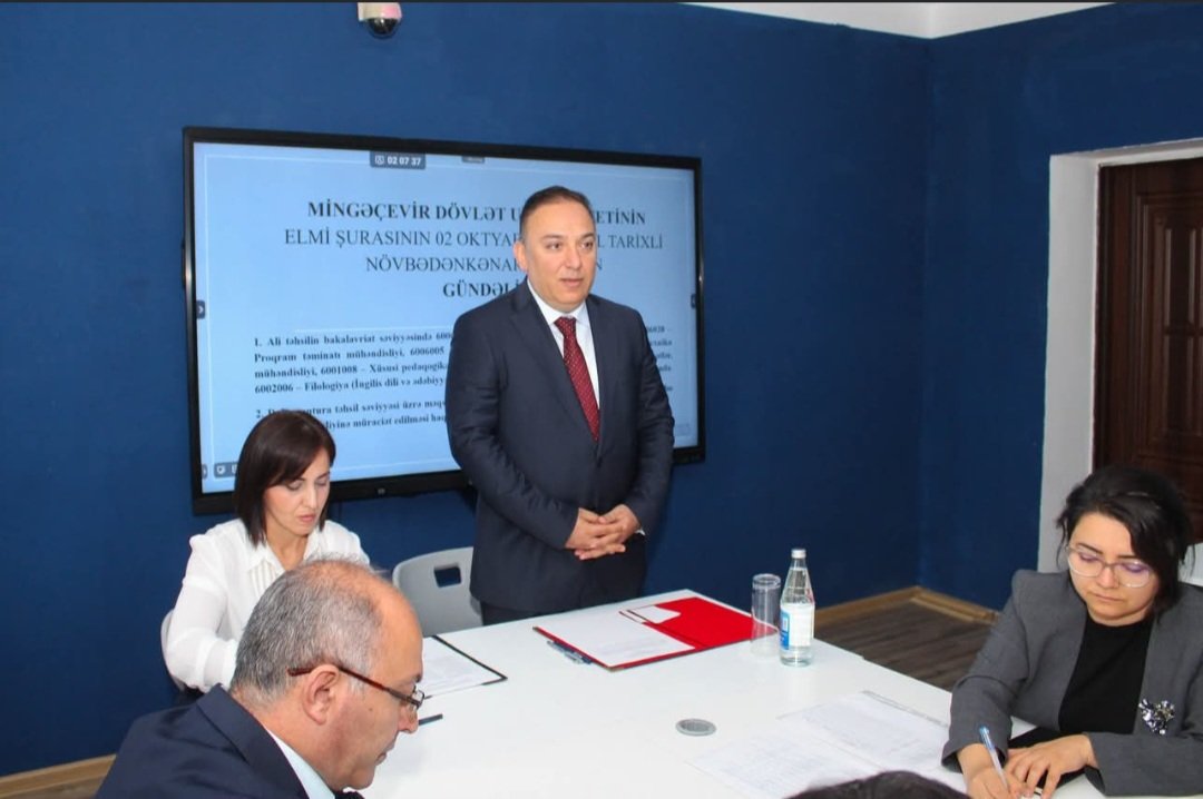 Elm, idarəçilik və yenilik yolunda — Anar Eminovun Mingəçevir Dövlət Universitetinə yeni baxışı