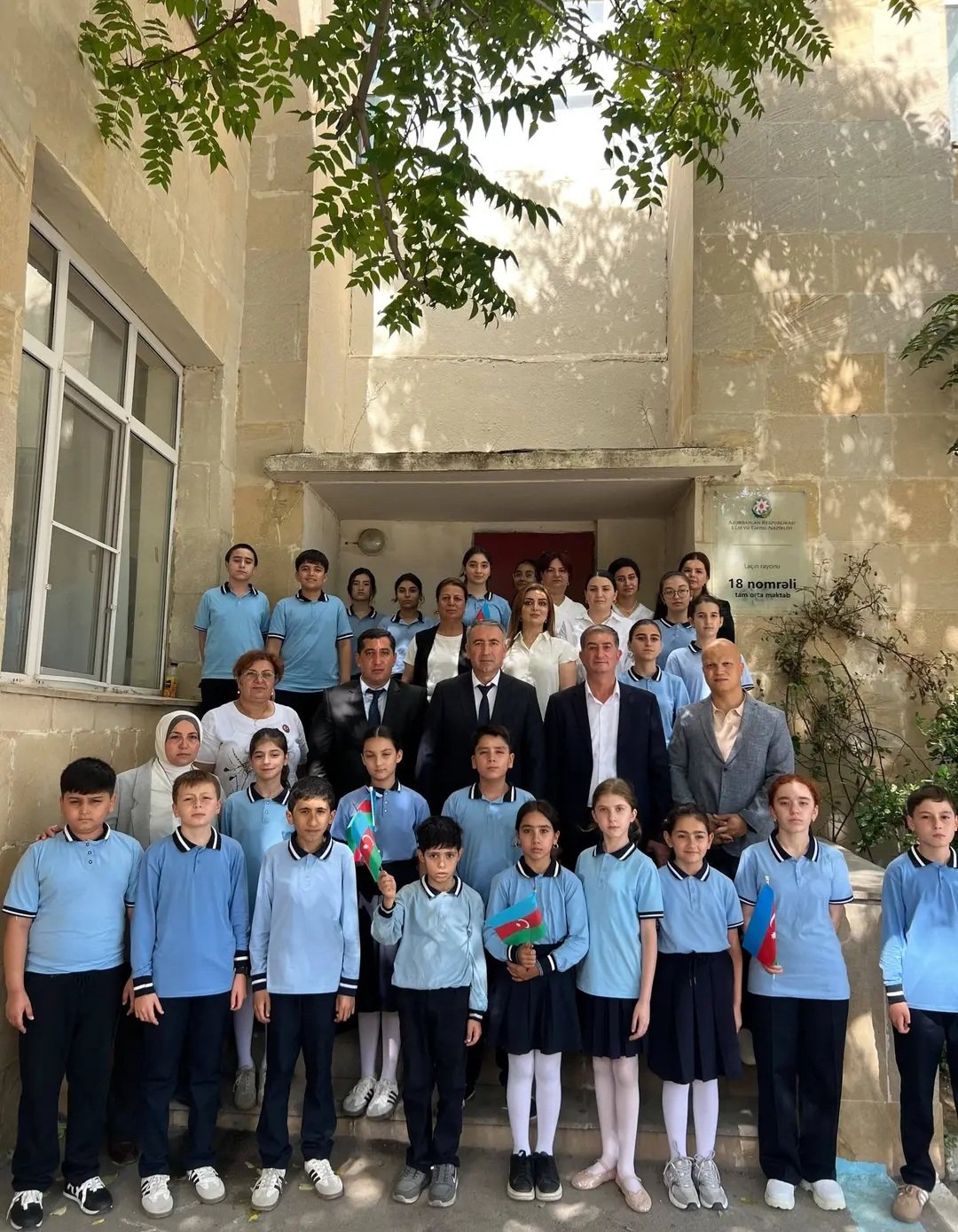 Təhsilə sədaqət, gələcəyə inam və müəllim əməyinə verilən dəyər — Laçın 18 nömrəli məktəbinin direktoru Təyyar Xankişiyev